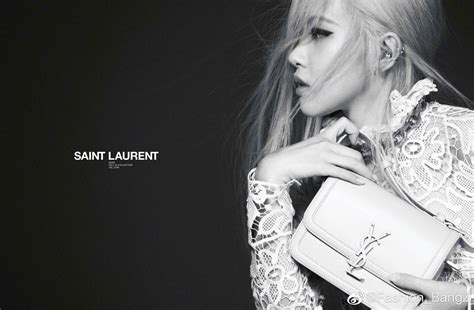 rosé ysl bag|global ambassador of YSL.